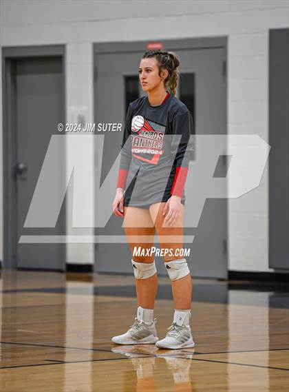 Thumbnail 1 in Fayetteville vs Richards (UIL  Volleyball 1A Region IV Quarterfinal) photogallery.