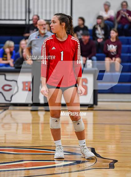 Thumbnail 3 in Fayetteville vs Richards (UIL  Volleyball 1A Region IV Quarterfinal) photogallery.