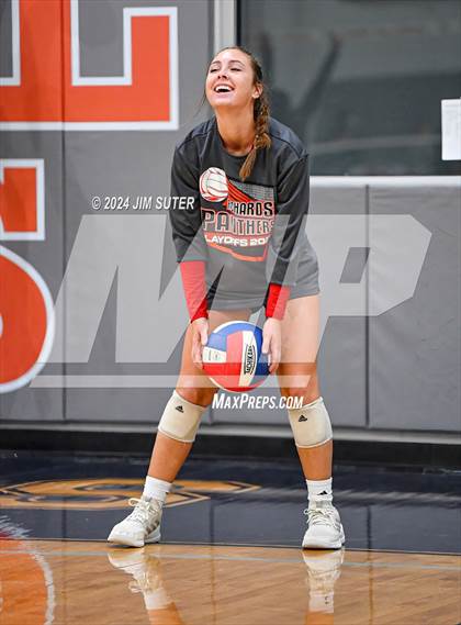 Thumbnail 2 in Fayetteville vs Richards (UIL  Volleyball 1A Region IV Quarterfinal) photogallery.