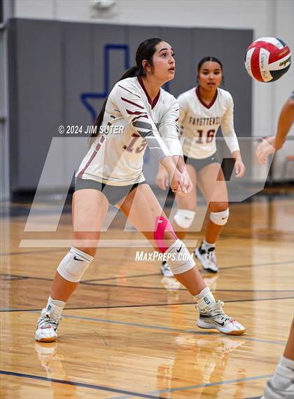 Thumbnail 1 in Fayetteville vs Richards (UIL  Volleyball 1A Region IV Quarterfinal) photogallery.