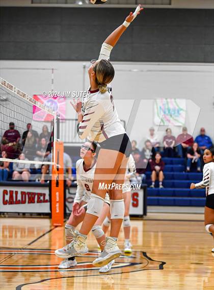 Thumbnail 3 in Fayetteville vs Richards (UIL  Volleyball 1A Region IV Quarterfinal) photogallery.