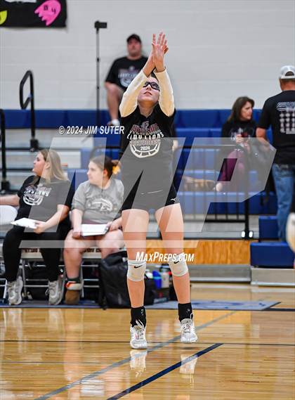 Thumbnail 1 in Fayetteville vs Richards (UIL  Volleyball 1A Region IV Quarterfinal) photogallery.