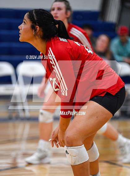 Thumbnail 3 in Fayetteville vs Richards (UIL  Volleyball 1A Region IV Quarterfinal) photogallery.