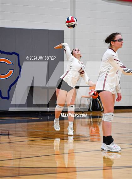 Thumbnail 2 in Fayetteville vs Richards (UIL  Volleyball 1A Region IV Quarterfinal) photogallery.