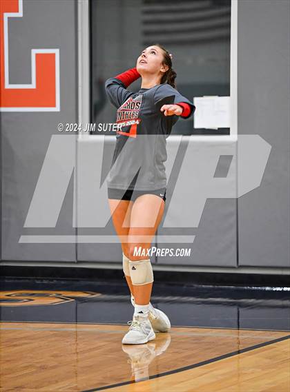 Thumbnail 3 in Fayetteville vs Richards (UIL  Volleyball 1A Region IV Quarterfinal) photogallery.