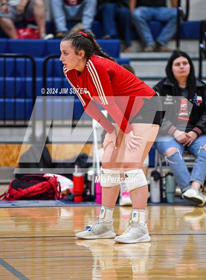 Thumbnail 1 in Fayetteville vs Richards (UIL  Volleyball 1A Region IV Quarterfinal) photogallery.