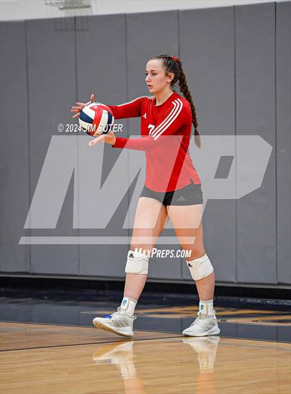 Thumbnail 2 in Fayetteville vs Richards (UIL  Volleyball 1A Region IV Quarterfinal) photogallery.
