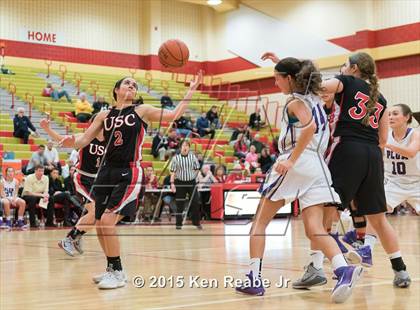 Thumbnail 3 in Plum vs Upper St. Clair (Battle of the Counties Tournament) photogallery.
