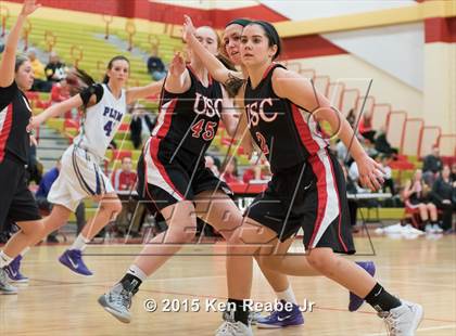 Thumbnail 2 in Plum vs Upper St. Clair (Battle of the Counties Tournament) photogallery.