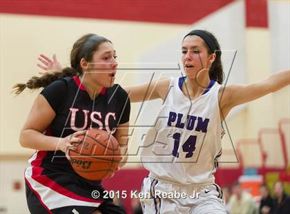 Thumbnail 2 in Plum vs Upper St. Clair (Battle of the Counties Tournament) photogallery.