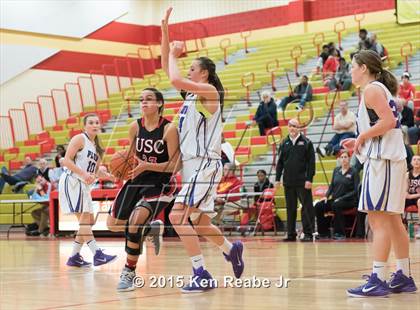 Thumbnail 3 in Plum vs Upper St. Clair (Battle of the Counties Tournament) photogallery.