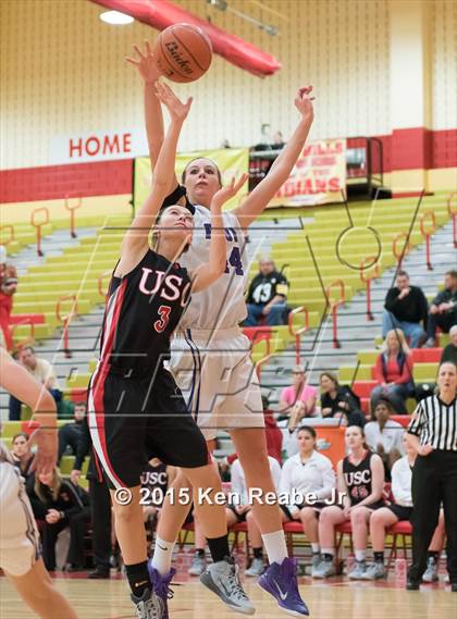 Thumbnail 3 in Plum vs Upper St. Clair (Battle of the Counties Tournament) photogallery.
