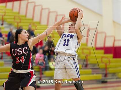 Thumbnail 2 in Plum vs Upper St. Clair (Battle of the Counties Tournament) photogallery.