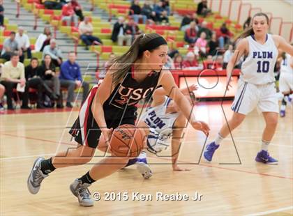 Thumbnail 3 in Plum vs Upper St. Clair (Battle of the Counties Tournament) photogallery.