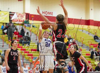 Thumbnail 2 in Plum vs Upper St. Clair (Battle of the Counties Tournament) photogallery.