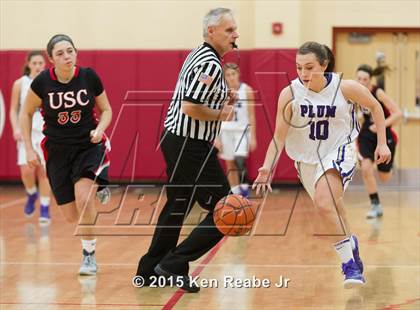 Thumbnail 3 in Plum vs Upper St. Clair (Battle of the Counties Tournament) photogallery.