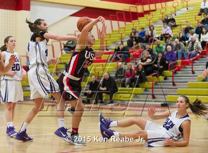 Thumbnail 1 in Plum vs Upper St. Clair (Battle of the Counties Tournament) photogallery.