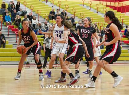 Thumbnail 3 in Plum vs Upper St. Clair (Battle of the Counties Tournament) photogallery.
