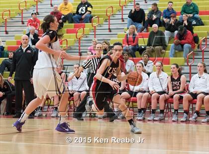 Thumbnail 2 in Plum vs Upper St. Clair (Battle of the Counties Tournament) photogallery.