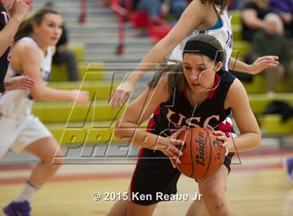 Thumbnail 3 in Plum vs Upper St. Clair (Battle of the Counties Tournament) photogallery.