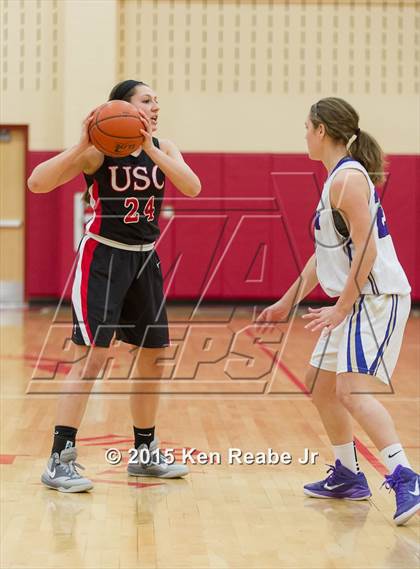 Thumbnail 2 in Plum vs Upper St. Clair (Battle of the Counties Tournament) photogallery.