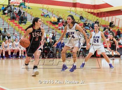 Thumbnail 3 in Plum vs Upper St. Clair (Battle of the Counties Tournament) photogallery.
