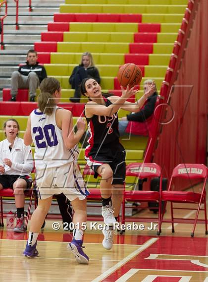 Thumbnail 3 in Plum vs Upper St. Clair (Battle of the Counties Tournament) photogallery.