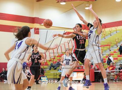 Thumbnail 2 in Plum vs Upper St. Clair (Battle of the Counties Tournament) photogallery.