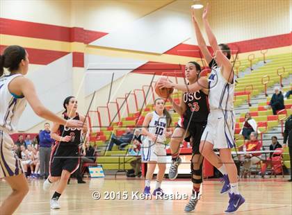 Thumbnail 1 in Plum vs Upper St. Clair (Battle of the Counties Tournament) photogallery.
