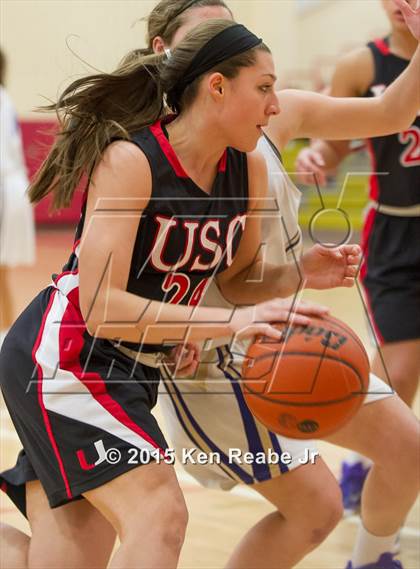 Thumbnail 3 in Plum vs Upper St. Clair (Battle of the Counties Tournament) photogallery.