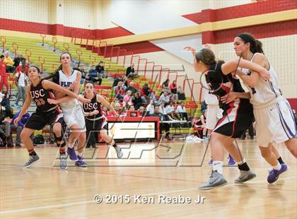 Thumbnail 2 in Plum vs Upper St. Clair (Battle of the Counties Tournament) photogallery.