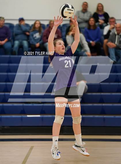 Thumbnail 1 in Greencastle vs. Lebanon (IHSAA 3A Sectional Semi-Final) photogallery.