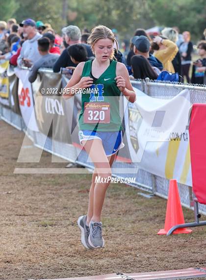 Thumbnail 3 in CIF Central Section Cross Country Championships (Girls D2 Race) photogallery.