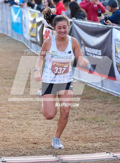 Thumbnail 2 in CIF Central Section Cross Country Championships (Girls D2 Race) photogallery.