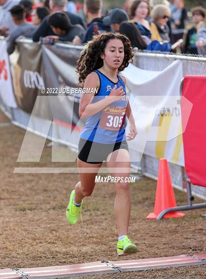 Thumbnail 1 in CIF Central Section Cross Country Championships (Girls D2 Race) photogallery.