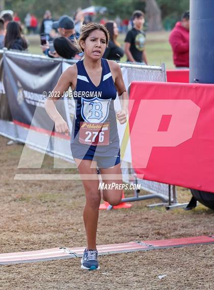 Thumbnail 1 in CIF Central Section Cross Country Championships (Girls D2 Race) photogallery.