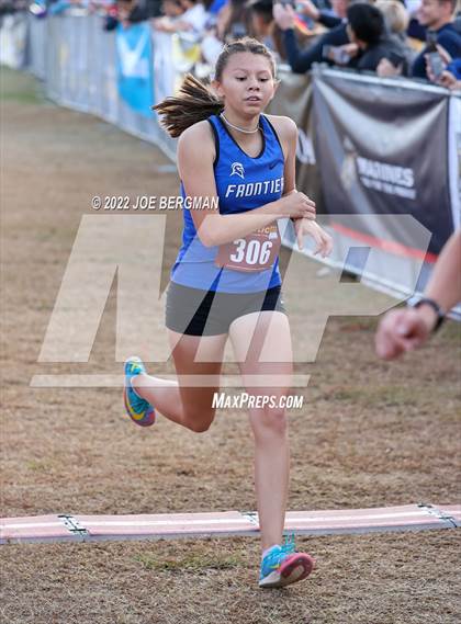 Thumbnail 1 in CIF Central Section Cross Country Championships (Girls D2 Race) photogallery.