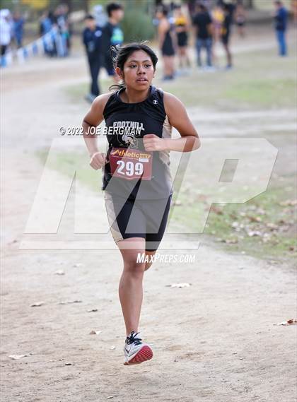 Thumbnail 2 in CIF Central Section Cross Country Championships (Girls D2 Race) photogallery.