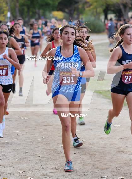 Thumbnail 3 in CIF Central Section Cross Country Championships (Girls D2 Race) photogallery.