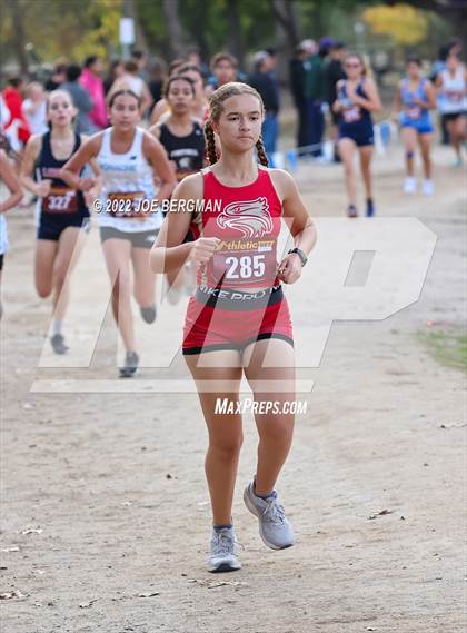 Thumbnail 1 in CIF Central Section Cross Country Championships (Girls D2 Race) photogallery.