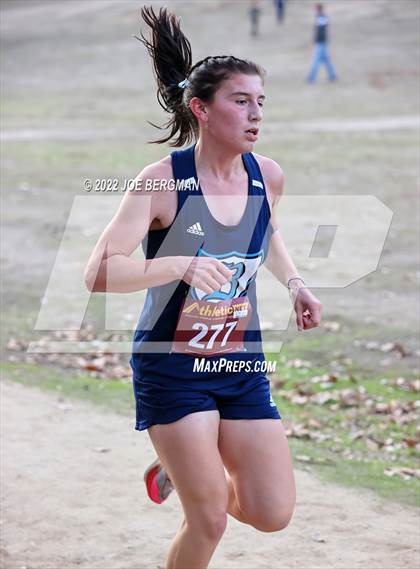 Thumbnail 3 in CIF Central Section Cross Country Championships (Girls D2 Race) photogallery.