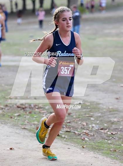 Thumbnail 1 in CIF Central Section Cross Country Championships (Girls D2 Race) photogallery.