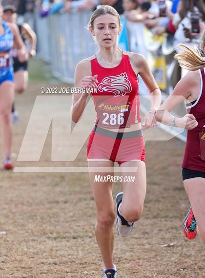 Thumbnail 1 in CIF Central Section Cross Country Championships (Girls D2 Race) photogallery.