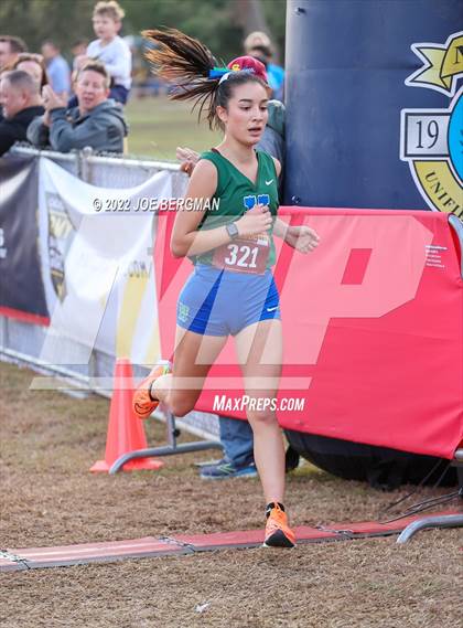 Thumbnail 1 in CIF Central Section Cross Country Championships (Girls D2 Race) photogallery.