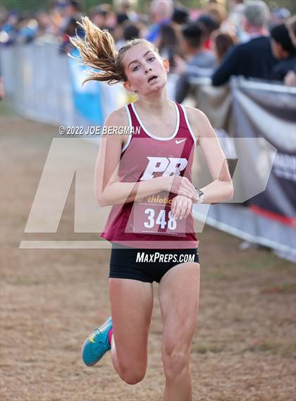 Thumbnail 3 in CIF Central Section Cross Country Championships (Girls D2 Race) photogallery.