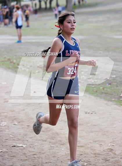 Thumbnail 1 in CIF Central Section Cross Country Championships (Girls D2 Race) photogallery.