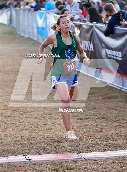 Thumbnail 1 in CIF Central Section Cross Country Championships (Girls D2 Race) photogallery.