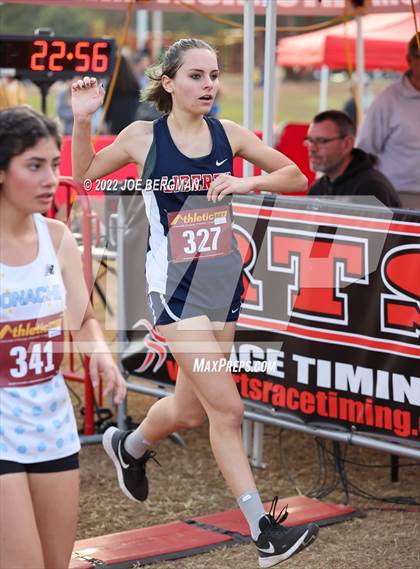 Thumbnail 3 in CIF Central Section Cross Country Championships (Girls D2 Race) photogallery.