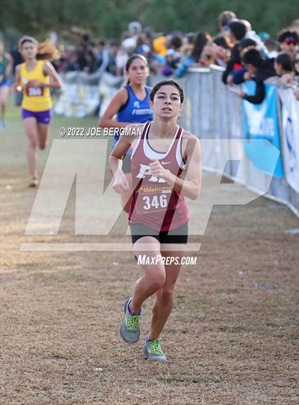 Thumbnail 2 in CIF Central Section Cross Country Championships (Girls D2 Race) photogallery.