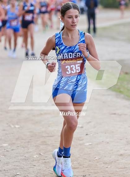 Thumbnail 1 in CIF Central Section Cross Country Championships (Girls D2 Race) photogallery.